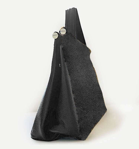 תיק מעצבים איטלקי משובח בגוון שחור, אלגנטי ועמיד, מושלם לכל אירוע - MIKAI