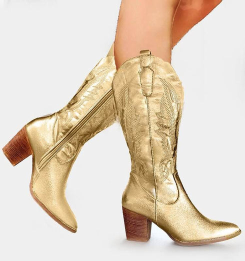 מגף בוקרים מוזהב - MIKAI