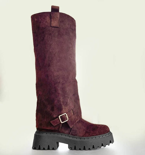 מגף זאמש חום - MIKAI