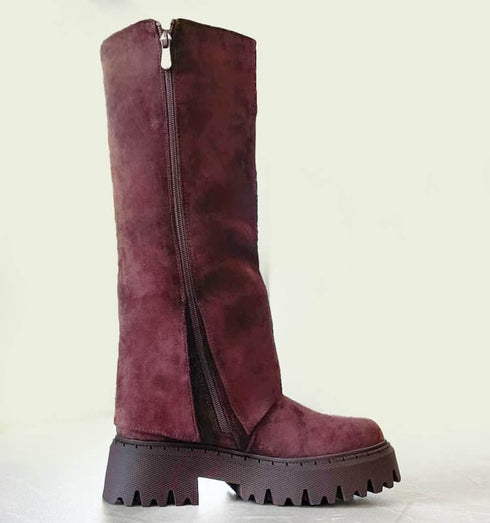 מגף זאמש חום - MIKAI