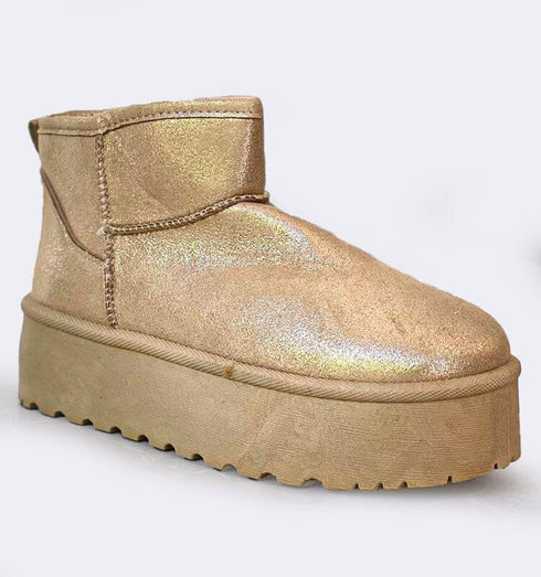 נעלי נוחות מוזהבות - MIKAI