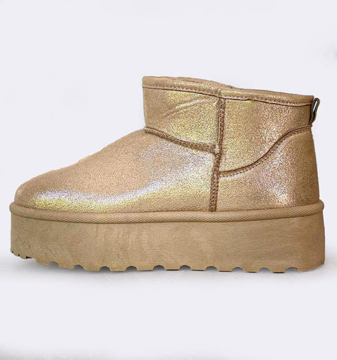 נעלי נוחות מוזהבות - MIKAI